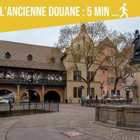 Le Bretzel Petite Venise Vieille Center Wi-fi ホームステイ コルマール