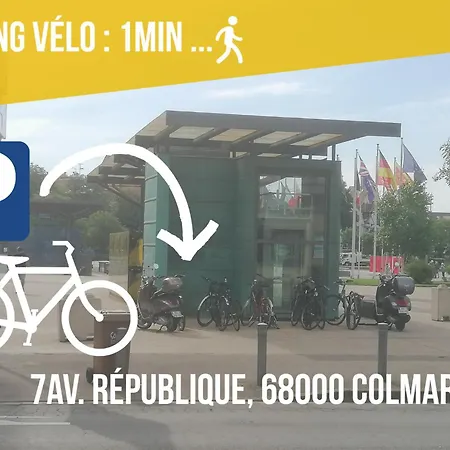 ホームステイ Le Bretzel Petite Venise Vieille Center Wi-fi