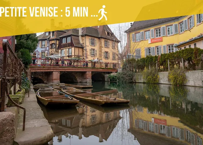 Homestay Le Bretzel Petite Venise Vieille Center Wi-fi Colmar