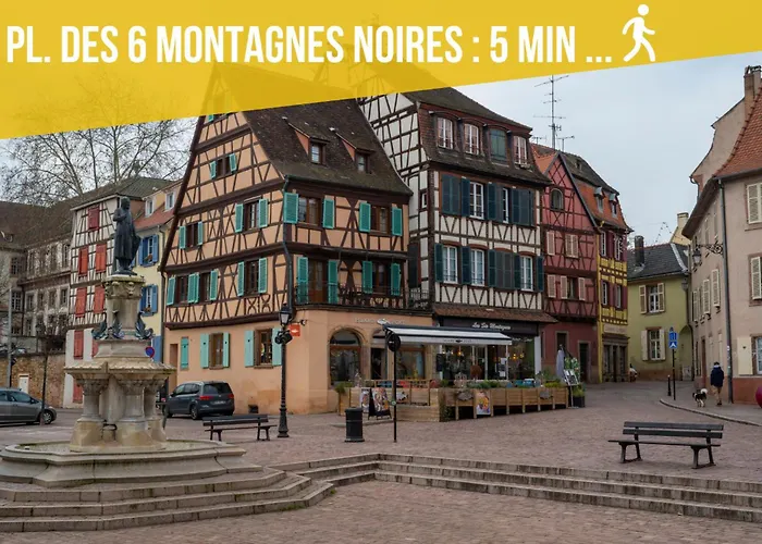 Homestay Le Bretzel Petite Venise Vieille Center Wi-fi *